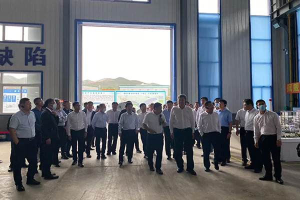 内蒙古自治区党委常委、通辽市委书记孟宪东携考察团到一诺环境考察指导